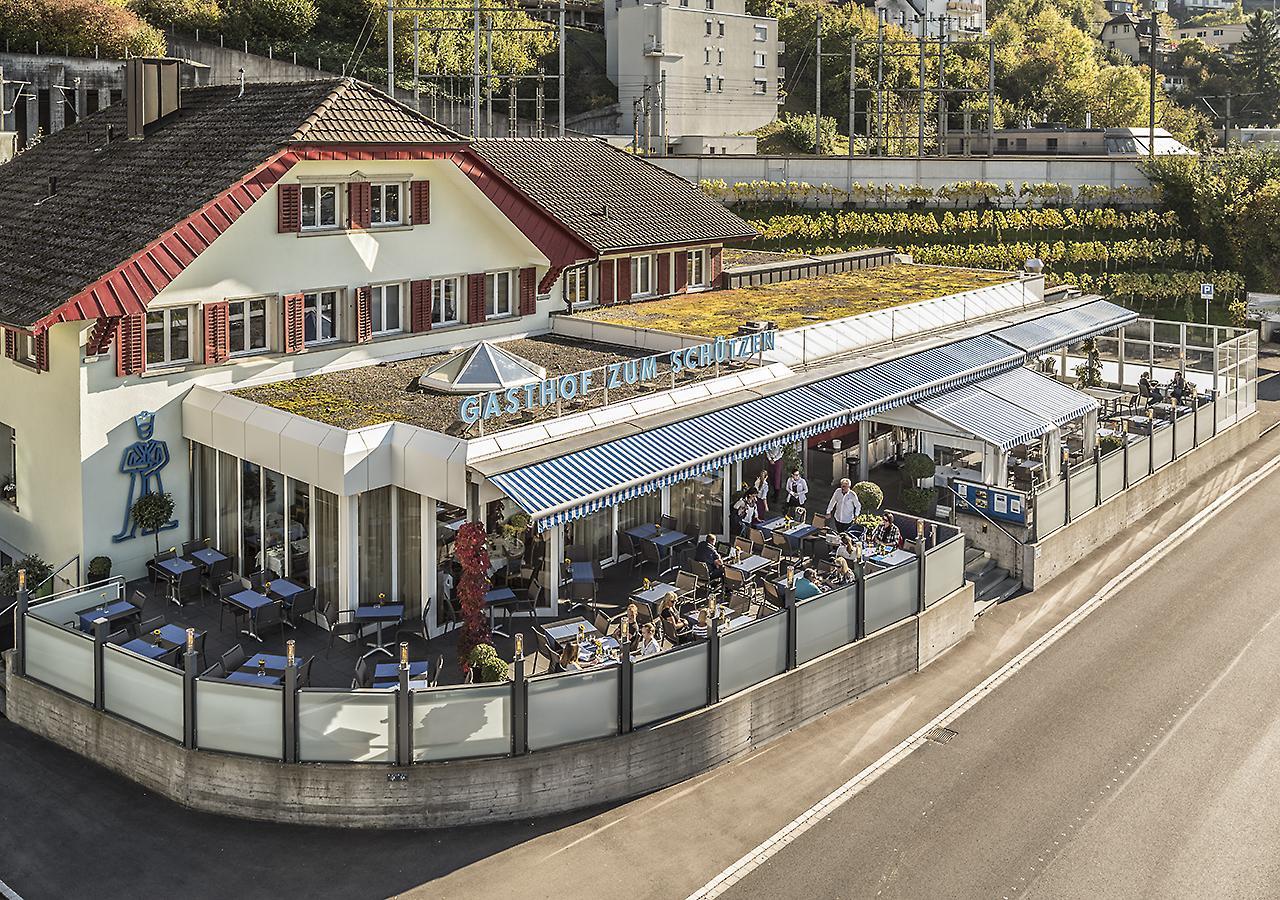 Gasthof Zum Schuetzen Hotel Aarau Exterior foto